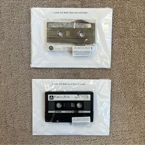 Cassette Mixtape Greeting Cards